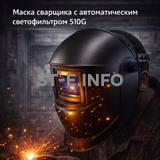 Маска сварщика хамелеон 510G - st-e.info - Домодедово