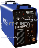 Сварочный инверторный полуавтомат BRIMA MIG/MMA 250-1 (220) - st-e.info - Домодедово