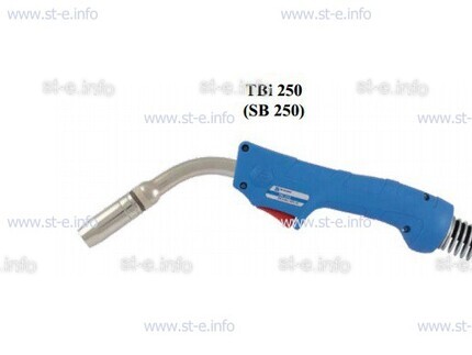 Горелка для полуавтоматической сварки TBi 250-blue-ESG, длина 3 метра - st-e.info - Домодедово