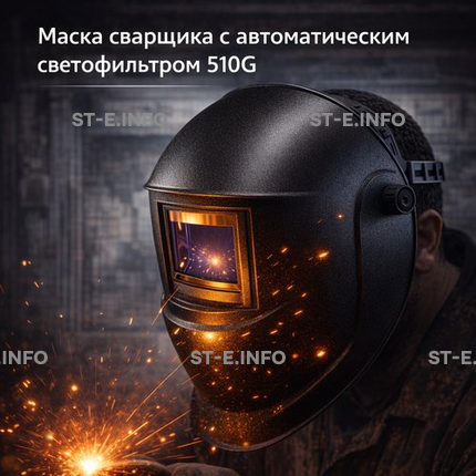 Маска сварщика хамелеон 510G - st-e.info - Домодедово