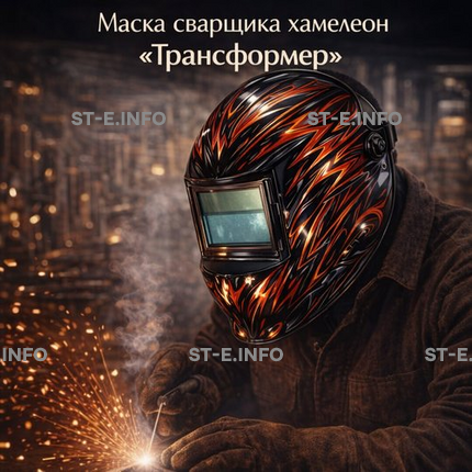 Маска сварщика хамелеон «Трансформер» (YXE-718G PRO) - st-e.info - Домодедово