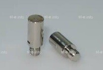 Электрод для плазмотрона ERGOCUT S25, ERGOCUT S25K, ERGOCUT S45 арт. PR0105 (короткий) - st-e.info - Домодедово